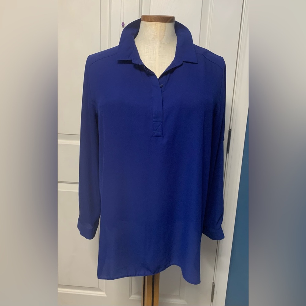 Simply Emma Royal Blue Blouse